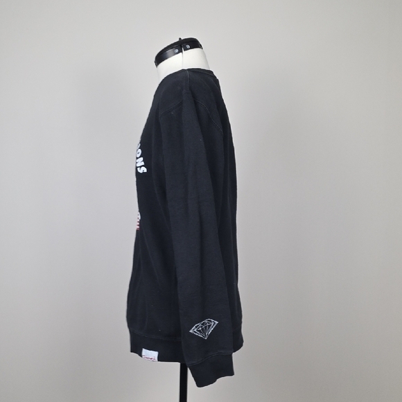 Diamond Supply Co. “World Champions ’98” Black Crewneck Sweatshirt – USA Flag - Picture 5 of 9